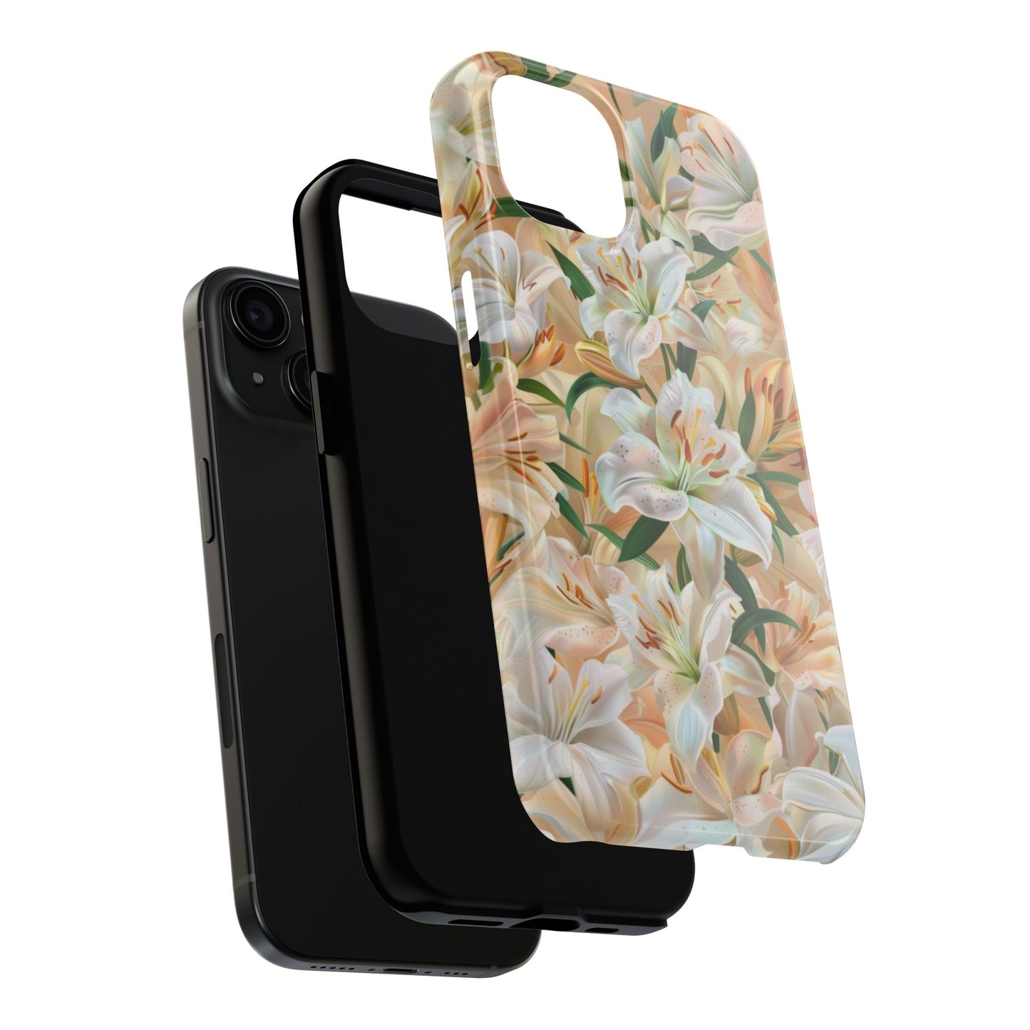 Pretty Spring Flowers Impact-Resistant Phone Case