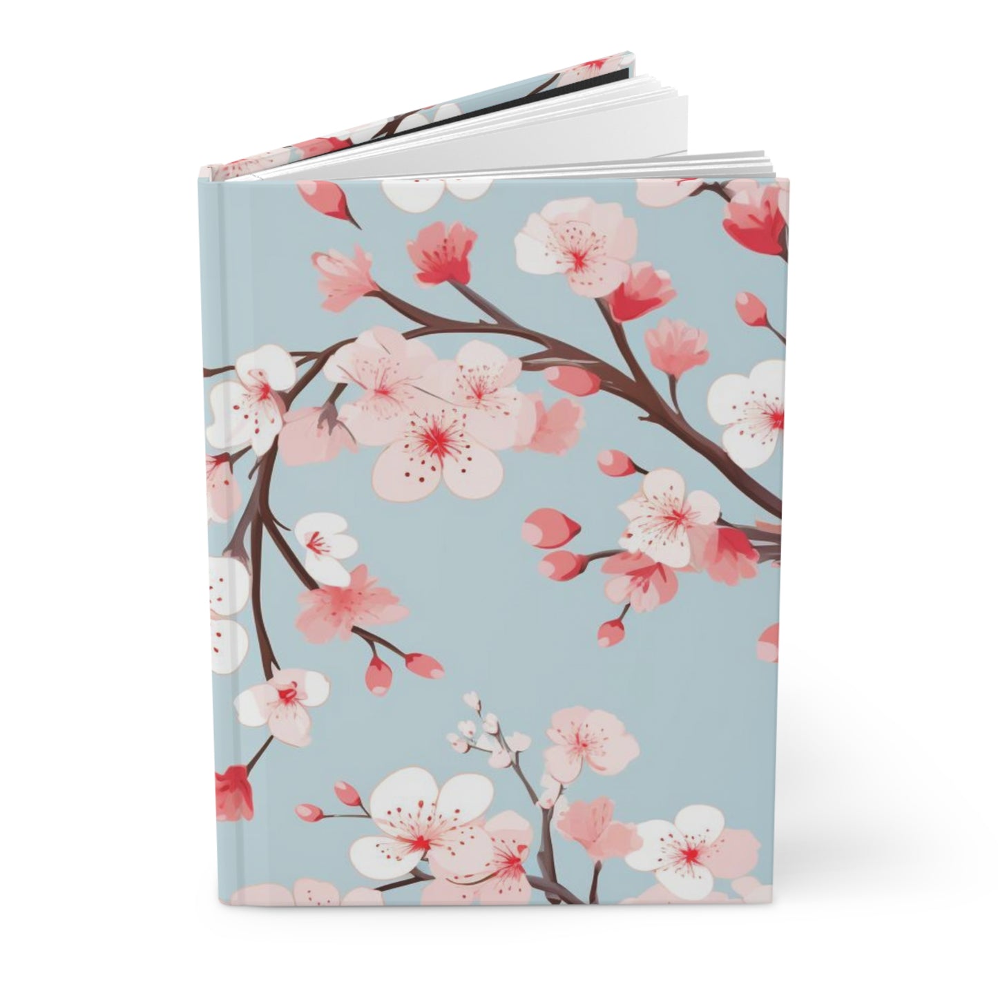 Cherry Blossom Delight: Artistic Hardcover Notebook