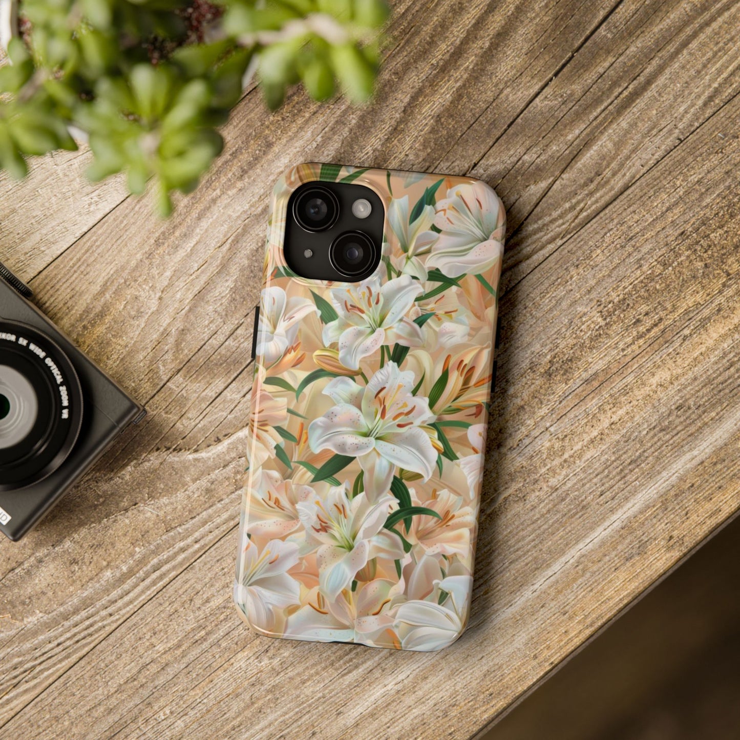 Pretty Spring Flowers Impact-Resistant Phone Case